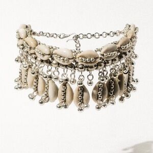 Child of Wild Lakshmi Shell Choker Necklace